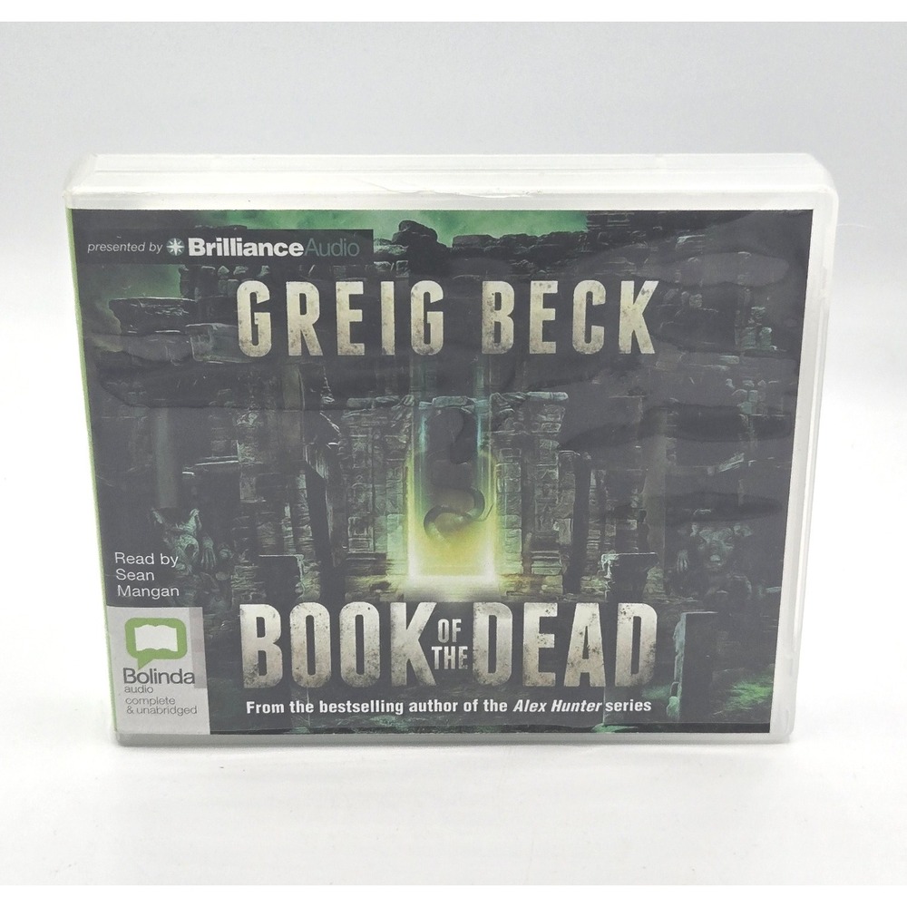 Book of the Dead Audio CDs, Unabridged, Greig Beck - Author, Sean Mangan -Reader
